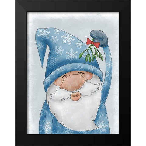Merry Kisses 1 Black Modern Wood Framed Art Print by Prime, Marcus