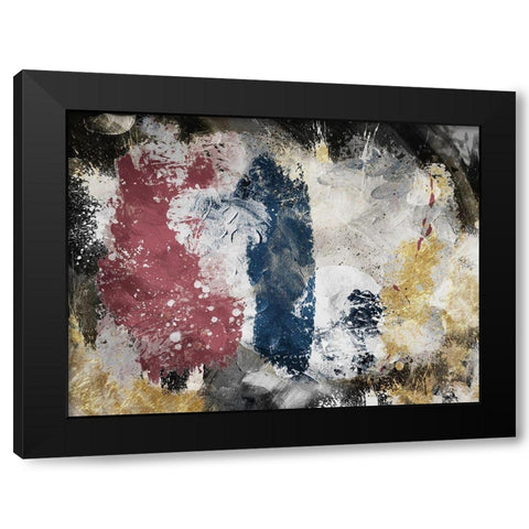 Lunar Realms Black Modern Wood Framed Art Print by Prime, Marcus