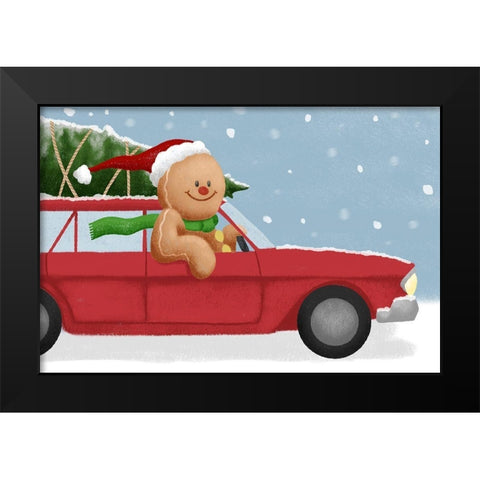 Tree Searching 1 Black Modern Wood Framed Art Print by Prime, Marcus