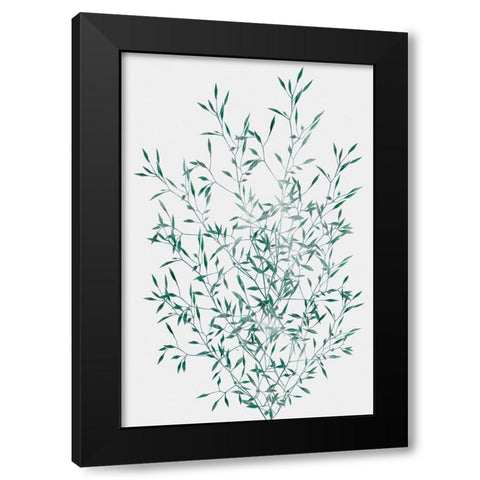 Misty Grass Black Modern Wood Framed Art Print by Prime, Marcus