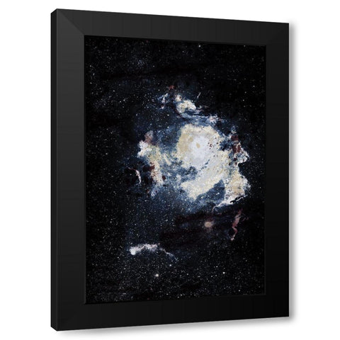 Lunar Nebula 2 Black Modern Wood Framed Art Print by Prime, Marcus