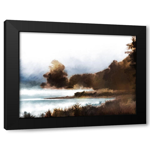 Brass Landscape 1 Black Modern Wood Framed Art Print by Prime, Marcus