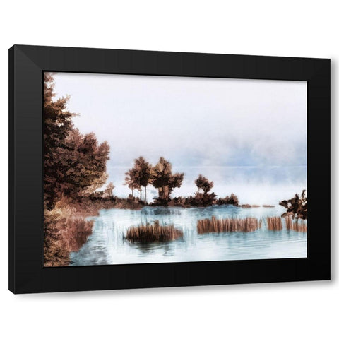 Brass Landscape 2 Black Modern Wood Framed Art Print by Prime, Marcus