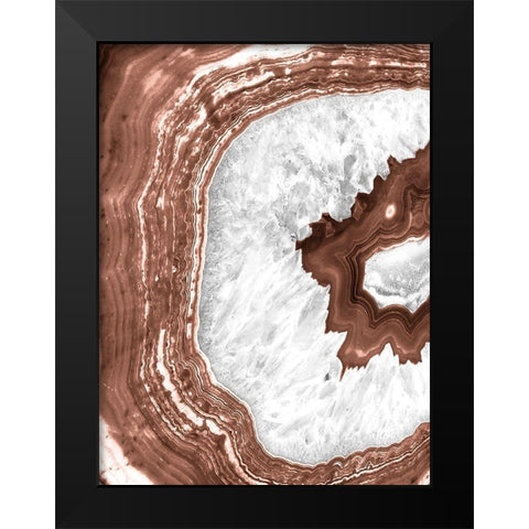 Autumn Aurora Geod Black Modern Wood Framed Art Print by Prime, Marcus