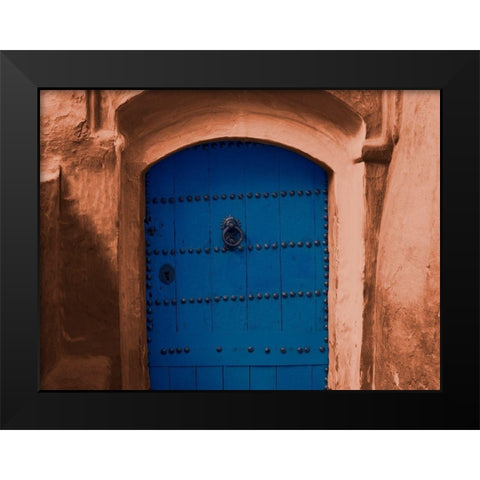 Door Of Opportunity Black Modern Wood Framed Art Print by Prime, Marcus