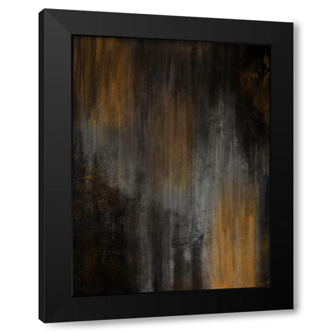 Dark Reflection Black Modern Wood Framed Art Print with Double Matting by Prime, Marcus