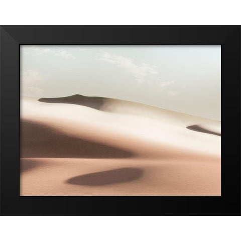 Quiet Eternity Black Modern Wood Framed Art Print by Prime, Marcus
