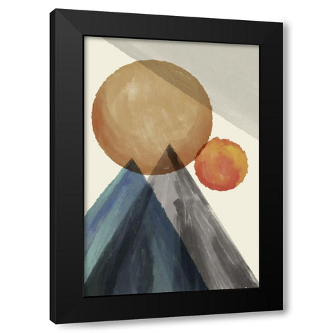 Other Worldly Black Modern Wood Framed Art Print with Double Matting by Prime, Marcus