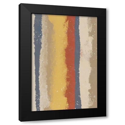 Flowing Streams Black Modern Wood Framed Art Print by Prime, Marcus