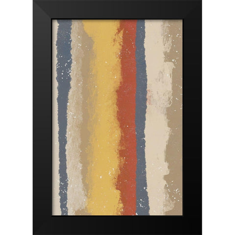 Flowing Streams Black Modern Wood Framed Art Print by Prime, Marcus