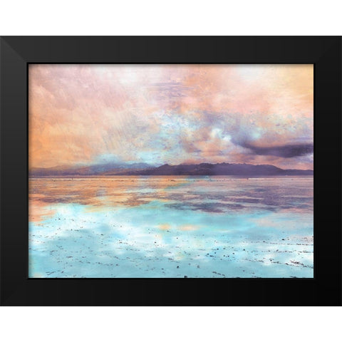 Coastal Sunset 1 Black Modern Wood Framed Art Print by Prime, Marcus