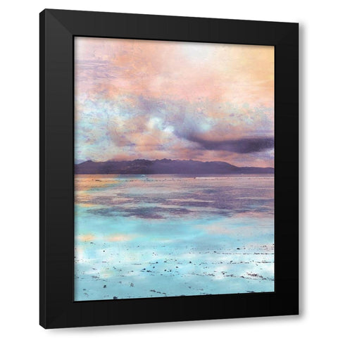 Coastal Sunset 3 Black Modern Wood Framed Art Print with Double Matting by Prime, Marcus