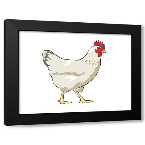 Barn Escape 1 Black Modern Wood Framed Art Print with Double Matting by Prime, Marcus