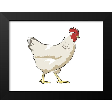 Barn Escape 1 Black Modern Wood Framed Art Print by Prime, Marcus