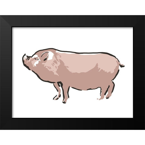 Barn Escape 3 Black Modern Wood Framed Art Print by Prime, Marcus