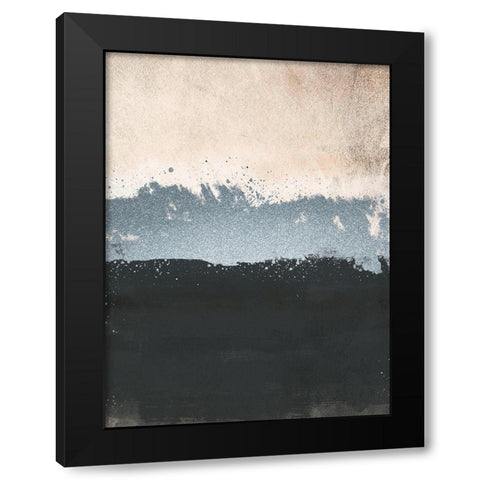 Glitzy Streak 1 Black Modern Wood Framed Art Print by Prime, Marcus