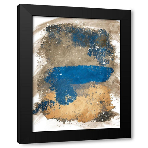 Turbulent Realms Black Modern Wood Framed Art Print by Prime, Marcus