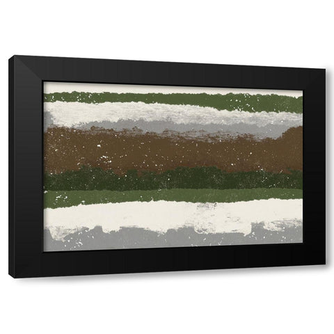 Flowing Welcome 1 Black Modern Wood Framed Art Print by Prime, Marcus