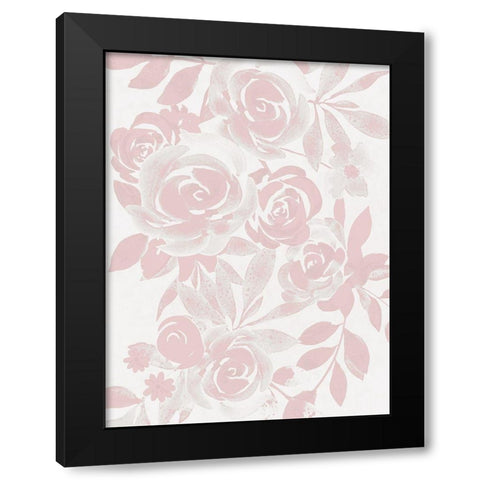 Soft Boho Touch 1 Black Modern Wood Framed Art Print with Double Matting by Prime, Marcus