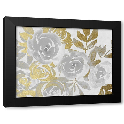 Golden Nature 2 Black Modern Wood Framed Art Print by Prime, Marcus