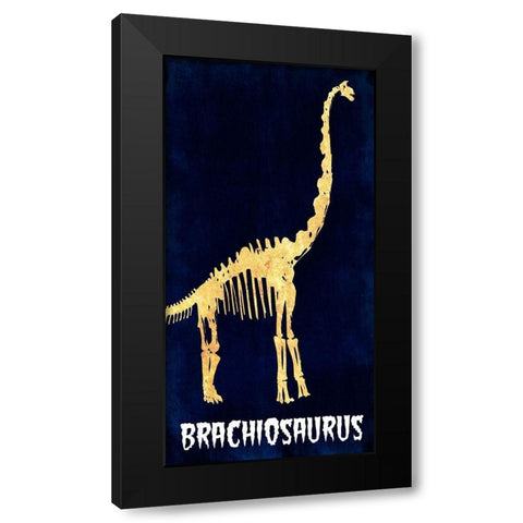 Golden Bones 3 Black Modern Wood Framed Art Print by Prime, Marcus