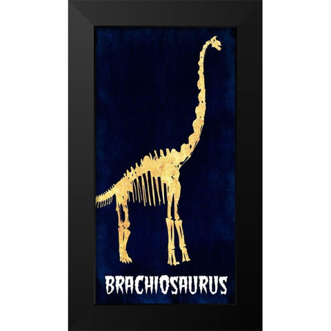 Golden Bones 3 Black Modern Wood Framed Art Print by Prime, Marcus