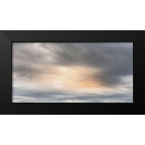 Thru The Heavens Black Modern Wood Framed Art Print by Prime, Marcus