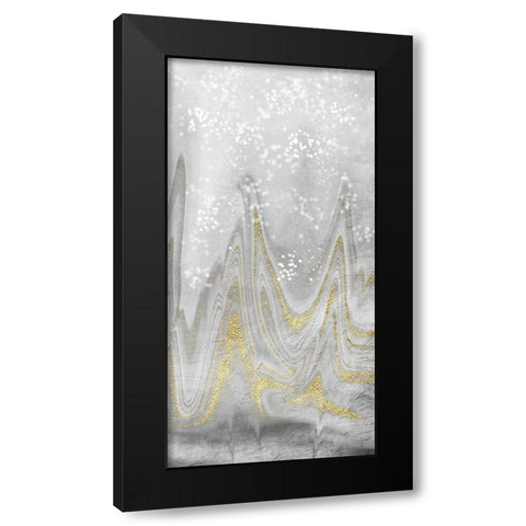 Shimmering Reality 1 Black Modern Wood Framed Art Print with Double Matting by Prime, Marcus