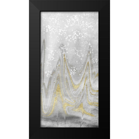 Shimmering Reality 1 Black Modern Wood Framed Art Print by Prime, Marcus