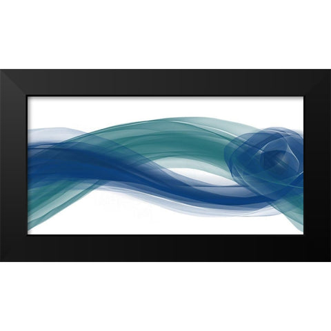 Warped Deception Black Modern Wood Framed Art Print by Prime, Marcus