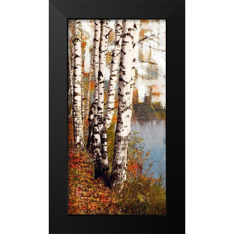Summer Birch 1 Black Modern Wood Framed Art Print by Prime, Marcus
