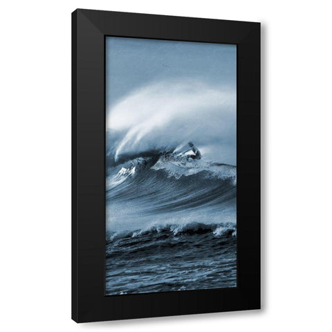 Brilliant Surf 1 Black Modern Wood Framed Art Print by Prime, Marcus