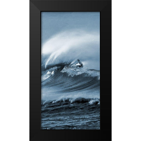 Brilliant Surf 1 Black Modern Wood Framed Art Print by Prime, Marcus
