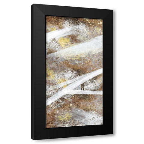 Stoned Distraction 1 Black Modern Wood Framed Art Print by Prime, Marcus
