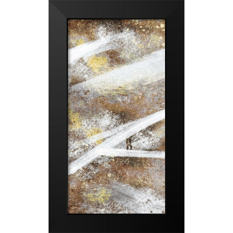 Stoned Distraction 1 Black Modern Wood Framed Art Print by Prime, Marcus