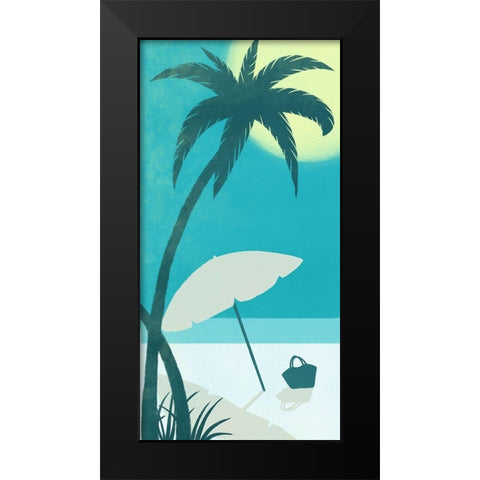 Coastal Fun 5 Black Modern Wood Framed Art Print by Prime, Marcus