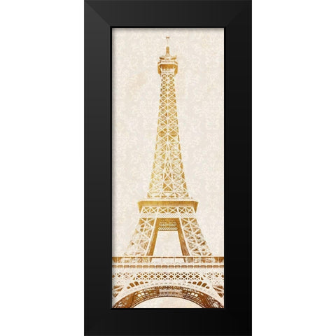 Shining Tower Black Modern Wood Framed Art Print by Prime, Marcus