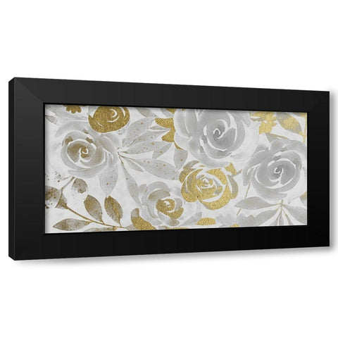 Golden Growth 1 Black Modern Wood Framed Art Print with Double Matting by Prime, Marcus