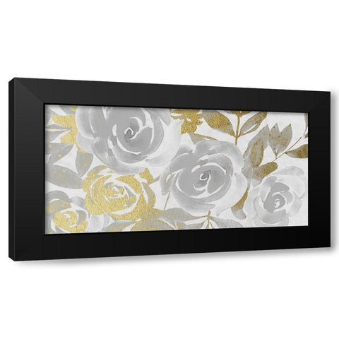 Golden Growth 2 Black Modern Wood Framed Art Print by Prime, Marcus