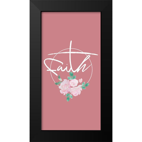 Beautiful Faith Black Modern Wood Framed Art Print by Prime, Marcus