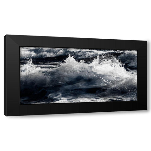 Broken Tide 1 Black Modern Wood Framed Art Print by Prime, Marcus