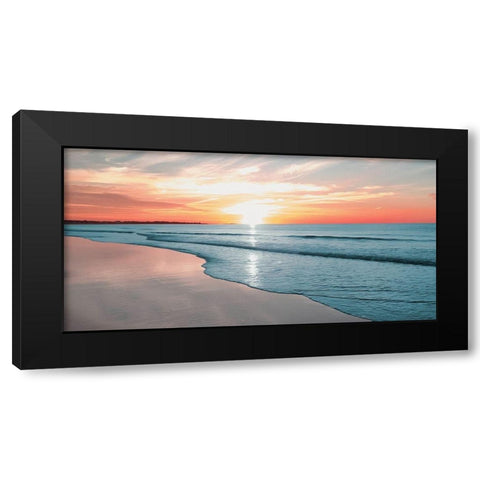 Relaxing Sunrise Black Modern Wood Framed Art Print by Prime, Marcus