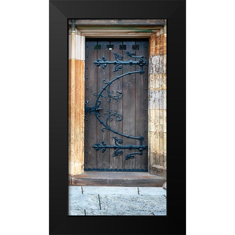 Opportunity Door 1 Black Modern Wood Framed Art Print by Prime, Marcus