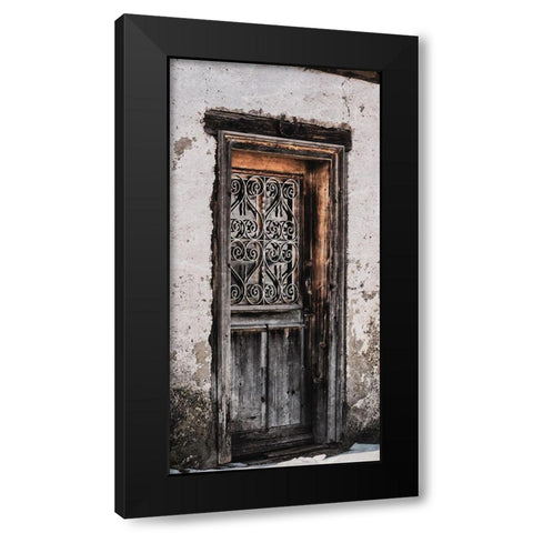 Buckaroo Door Black Modern Wood Framed Art Print with Double Matting by Prime, Marcus