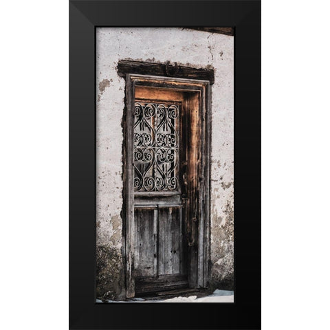 Buckaroo Door Black Modern Wood Framed Art Print by Prime, Marcus