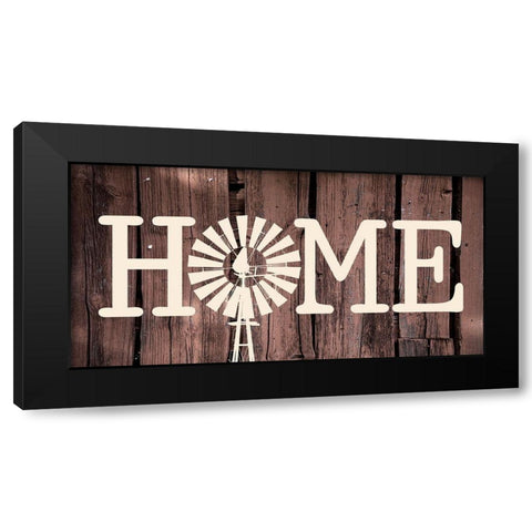 Home Mill Black Modern Wood Framed Art Print by Prime, Marcus