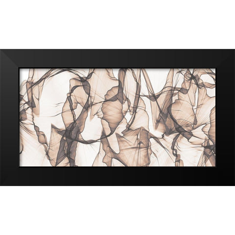 Flowing Desires Black Modern Wood Framed Art Print by Prime, Marcus