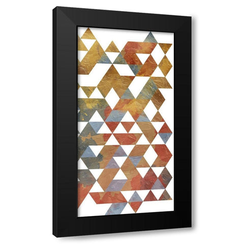 Geometric Principles 2 Black Modern Wood Framed Art Print with Double Matting by Prime, Marcus