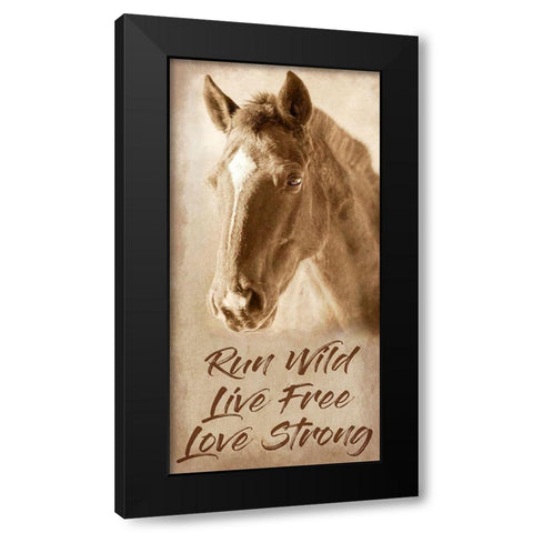 Live Free 1 Black Modern Wood Framed Art Print with Double Matting by Prime, Marcus