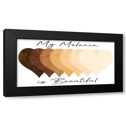 Beautiful Melanin Black Modern Wood Framed Art Print by Prime, Marcus